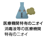 医療機関特有のニオイ